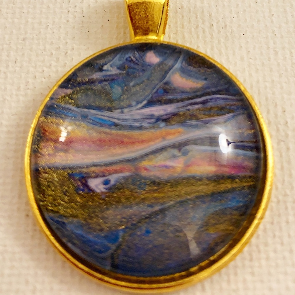 Acrylic Art Pendant